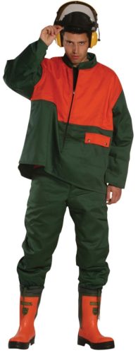 Euro Protection L334 EP Vágásbiztos kabát (kézi láncfűrészek elleni védelem) (zöld, XXXL) XXXL