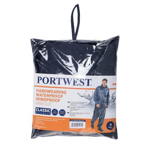 Portwest L440 Classic esőruha (2 részes öltöny) (kék, XXXL) XXXL