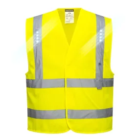 portwest l470 vega led mellény s m sárga