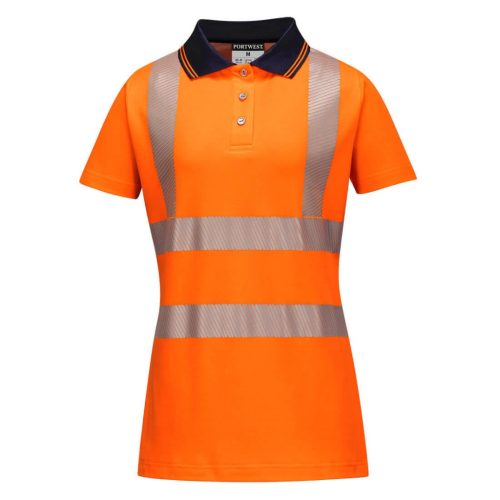 portwest lw72 női pro pólóing xs narancs fekete