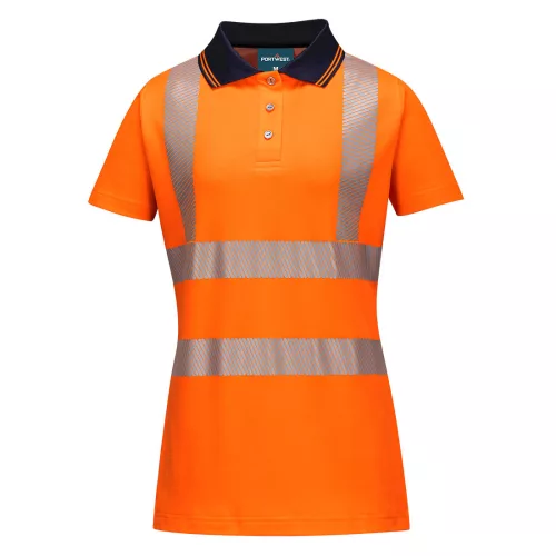 portwest lw72 női pro pólóing xs narancs fekete