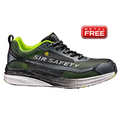 MB3210Z9 Sir Safety EXOTIC S1PS SR ESD munkavédelmi cipő Fekete 36