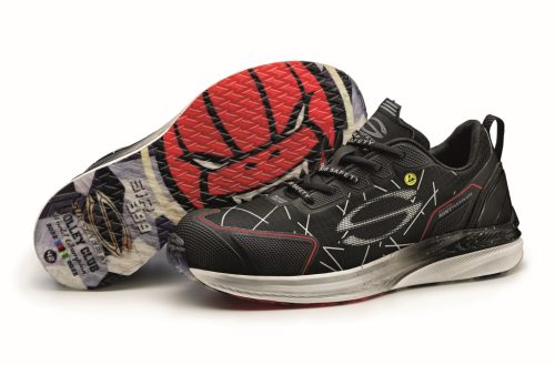 MB3214Z9 Sir Safety FUZZY S1PS SR ESD munkavédelmi cipő Fekete 36