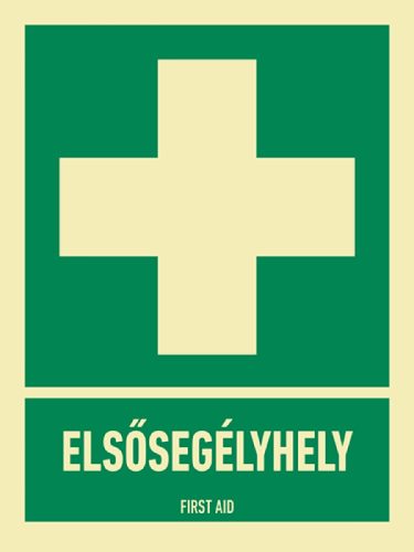AFV MET010002 Elsősegélyhely PVC 1 mm 150 x 200 mm