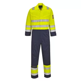 portwest mv28 modaflame overál - jól láthatósági hosszított-xxl sárga kék