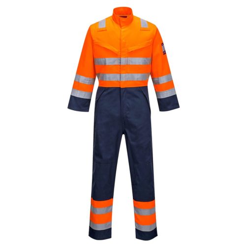 Portwest MV29 Modaflame RIS navy/narancs overál S