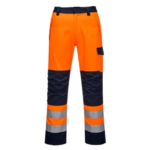 Portwest MV36 Modaflame RIS narancs/navy nadrág XXL