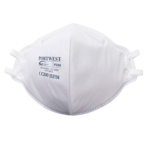 Portwest P350 P350 FFP3 DOLOMITE FÉLBEHAJTHATÓ MASZK (20db/csomag!) 20 db