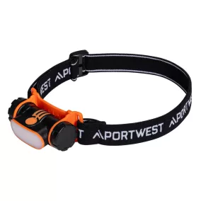 Portwest PA70 USB újratölthető LED fejlámpa Fekete