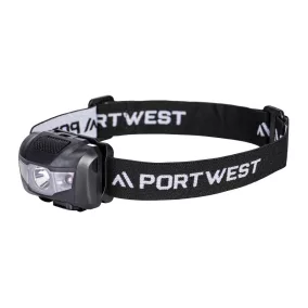 Portwest PA71 PA71 USB újratölthető fejlámpa Fekete