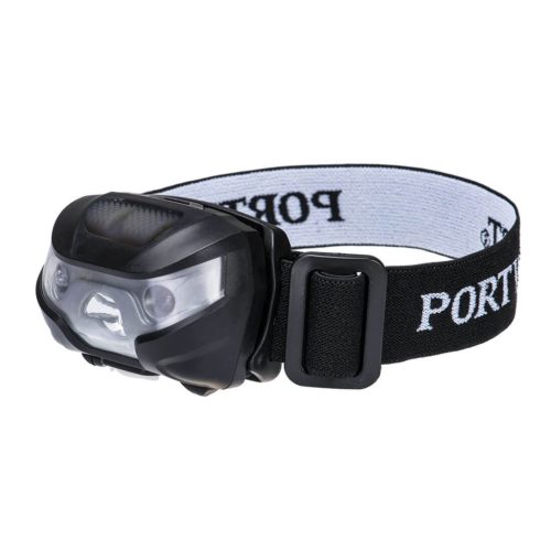 Portwest PA71 PA71 USB újratölthető fejlámpa Fekete
