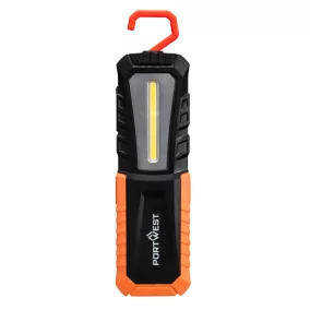 Portwest PA78 USB újratölthető ellenőrző zseblámpa Fekete