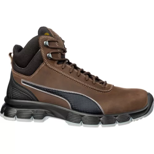 PUMA Puma Condor Brown Mid S3L ESD FO SR munkavédelmi bakancs 41 Barna