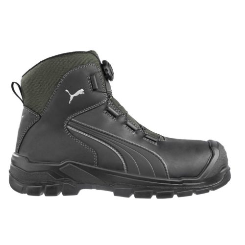 Magic Tools Puma Cascades Disc Mid S3 CI HI HRO SRC munkavédelmi bakancs 42 Fekete, Szürke