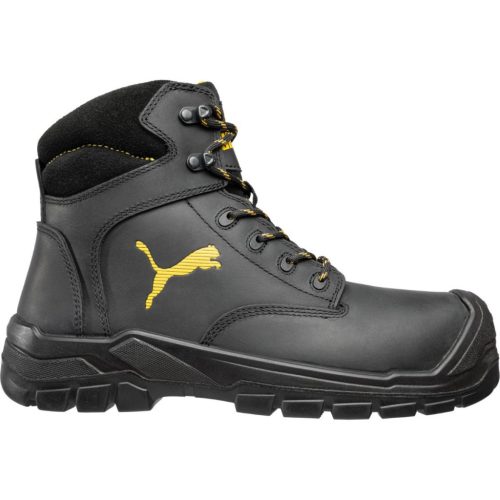 Magic Tools Puma Borneo Black Mid S3 CI HI HRO SRC munkavédelmi bakancs 47 Fekete