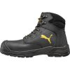 Magic Tools Puma Borneo Black Mid S3 CI HI HRO SRC munkavédelmi bakancs 47 Fekete
