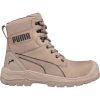 PUMA PUM-630740 Puma Conquest Stone High S3 CI HI HRO SRC védőbakancs (homok, 44) 44