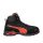 PUMA PUM-632260 Puma Madrid S1PL FO SR munkavédelmi bakancs (fekete/piros, 40) 40