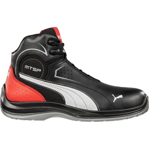 PUMA PUM-632610 Puma Touring Black Mid S3 ESD SRC munkavédelmi bakancs (fekete, 39) 39