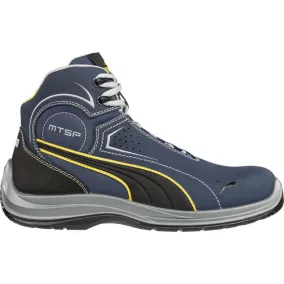 PUMA PUM-632630 Puma Touring Blue Mid SB E P WRU FO SRC munkavédelmi bakancs (kék, 36) 36