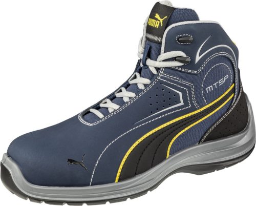 PUMA PUM-632630 Puma Touring Blue Mid SB E P WRU FO SRC munkavédelmi bakancs (kék, 40) 40