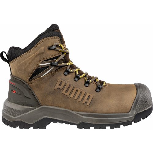 PUMA PUM-632710 Puma Iron HD Mid S3S FO LG SR munkavédelmi bakancs (barna, 39) 39