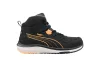 PUM-632940 Puma Stepper BLK/Peach Mid S3S ESD HRO SR női munkavédelmi bakancs Fekete 35