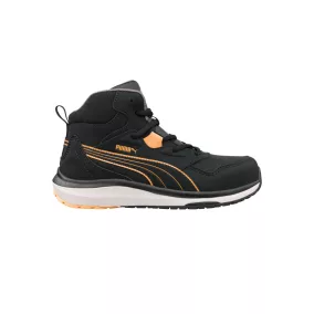   Puma Stepper BLK/Peach Mid S3S ESD HRO SR női munkavédelmi bakancs