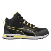 Puma Puma Crosstwist BLK Mid SB E PS WPA FO HRO SR villanyszerelő bakancs 45 fekete/sárga