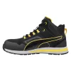 Puma Puma Crosstwist BLK Mid SB E PS WPA FO HRO SR villanyszerelő bakancs 45 fekete/sárga