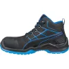 PUMA Puma Krypton Blue Mid S3 ESD SRC Védőbakancs 40 Fekete, Kék