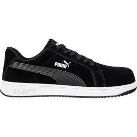 PUMA PUM-640010 Puma Iconic Low S1PL ESD FO HRO SR munkavédelmi cipő (fekete, 49) 49