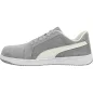 PUMA PUM-640030 Puma Iconic Suede Low S1PL ESD FO HRO SR munkavédelmi cipő (szürke, 48) 48