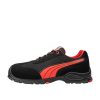 PUMA PUM-642740 Puma Madrid S1PL FO SR munkavédelmi cipő (fekete/piros, 39) 39