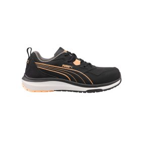   Puma Stepper BLK/Peach Low S3S ESD HRO SR női munkavédelmi cipő