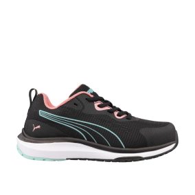 PUMA Puma Celerity Knit Blue/Coral Low S1PS ESD HRO SR női munkavédelmi cipő 36 Kék/Rózsaszín