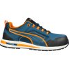 PUMA PUM-643100 Puma Crosstwist Low S3 HRO SRC Védőcipő (kék/sárga/fehér, 37) 37