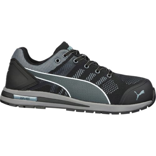 Magic Tools Puma Elevate Knit Black S1P ESD HRO SRC védőcipő 41 Fekete