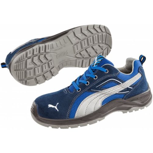 A Puma Omni Sky munkavédlemi cipő stabil és biztonságos, beépített kénylemi funkcióinak köszönhetően a láb képes alkalmazkodni a különböző környezeti hatásokhoz.