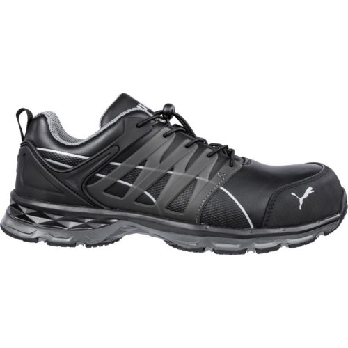 PUMA PUM-643840 Puma Velocity 2.0 Black Low S3 ESD HRO SRC munkavédelmi cipő 39