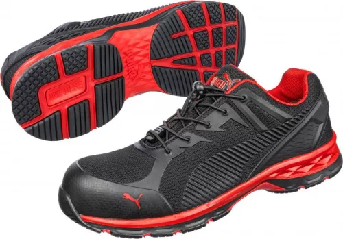 PUMA PUM-643890 Puma Fuse Motion 2.0 Red low S1P ESD HRO SRC munkavédelmi cipő 39