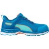 PUMA PUM-643910 PUMA Beat WNS LOW S1 ESD HRO SRC női munkavédelmi cipő (kék/narancs, 36) 36