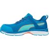 PUMA PUM-643910 PUMA Beat WNS LOW S1 ESD HRO SRC női munkavédelmi cipő (kék/narancs, 38) 38