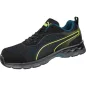 PUMA PUM-643930 PUMA Fuse Knite Black WNS LOW S1P ESD HRO SRC női munkavédelmi cipő (fekete/sárga, 42) 42