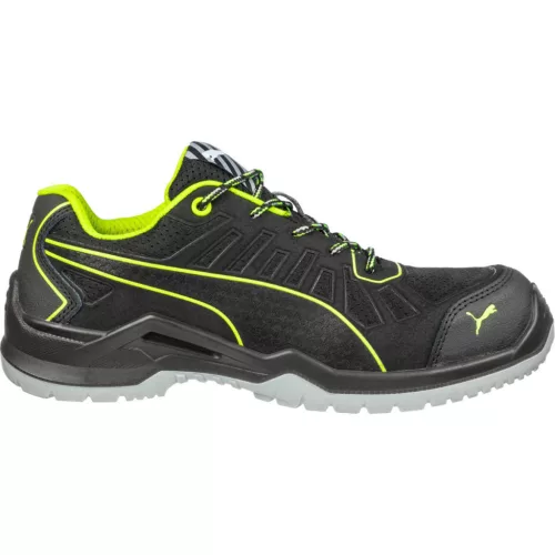 PUMA Puma Fuse TC Green S1P ESD SRC Védőcipő 40 Fekete, Zöld