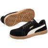 PUMA Puma Iconic BLK/Gum Low S1PL ESD FO HRO SR munkavédelmi cipő 40 Fekete