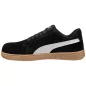PUMA Puma Iconic BLK/Gum Low S1PL ESD FO HRO SR munkavédelmi cipő 43 Fekete