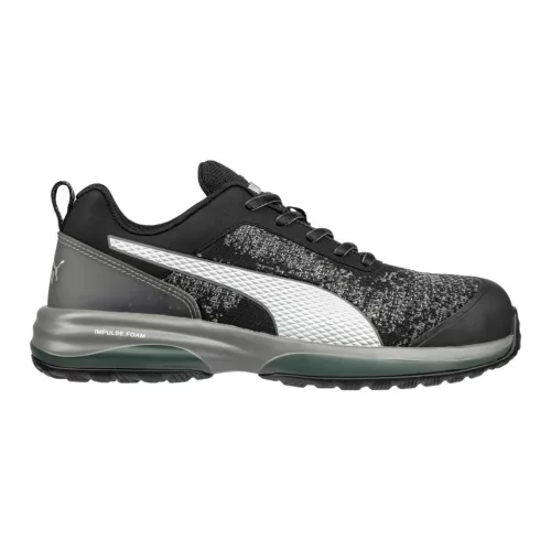 PUMA PUM-644540 Puma Charge Black Low S1P ESD HRO SRC munkavédelmi cipő 46