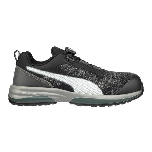 PUMA PUM-644541 Puma Charge Disc Low S1P ESD HRO SRC munkavédelmi cipő (fekete, 45) 45