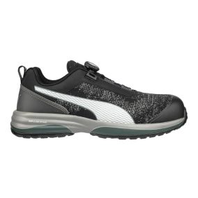 PUMA PUM-644541 Puma Charge Disc Low S1P ESD HRO SRC munkavédelmi cipő (fekete, 46) 46
